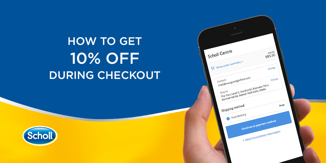 GET 10% OFF! HERE'S HOW