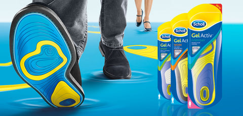 Scholl Gelactiv™ insoles for everyday and sport