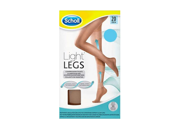 Buy Scholl Light Legs Compression Tights 20 Den Flesh-colored - Medium  Deals on Scholl brand. Buy Now!!