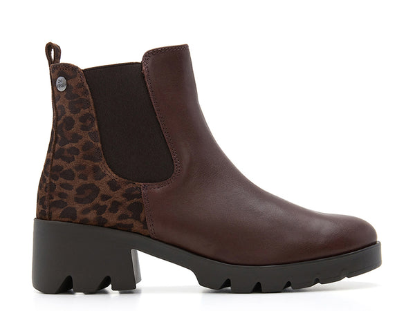 BOOT COMBI LEB BROWN
