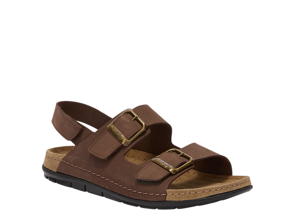 ABERDEEN MAN SANDAL DK BROWN
