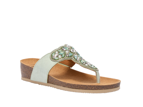 SALENTO FLIP-FLOP LIGHT GREEN