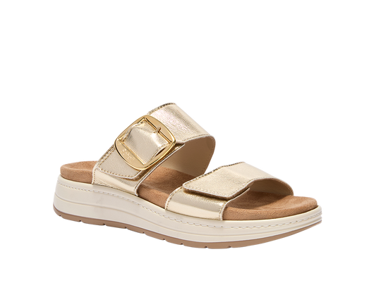 SCILLA 2 STRAPS LIGHT GOLD