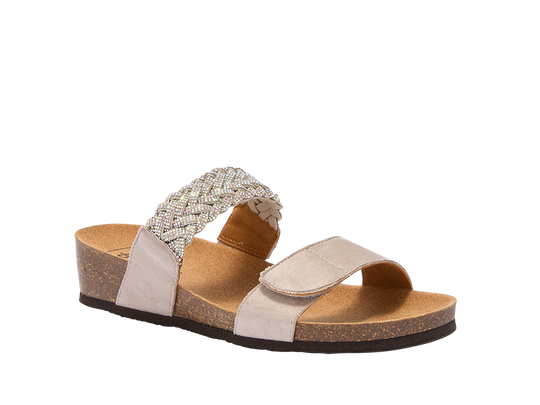 OSTUNI 2 STRAPS LIGHT GREY