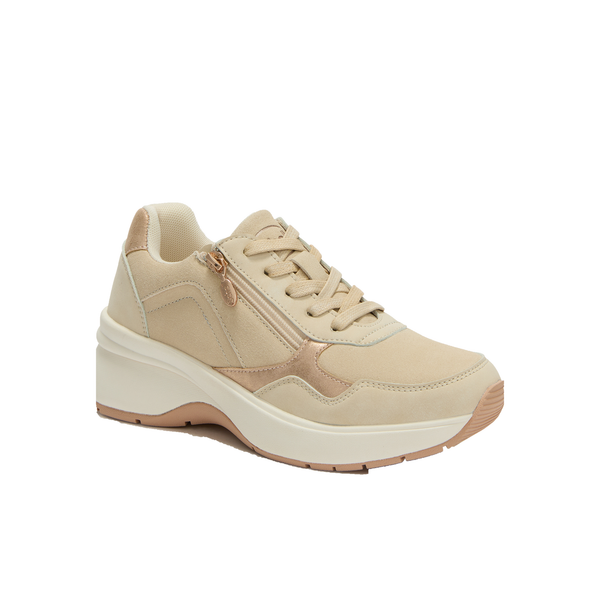 VICTORIA ZIP LIGHT BEIGE