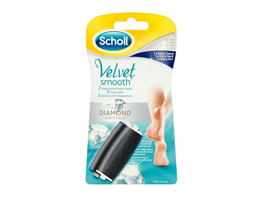 Velvet Smooth Diamond Refill Soft+ Coarse X2