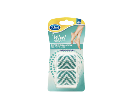 Velvet Smooth Dry Skin Exfoliating Brush Refill